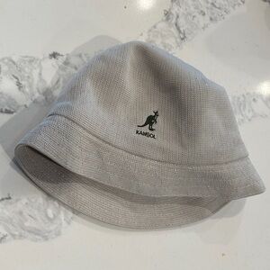 Kangol Light Gray Bucket Hat